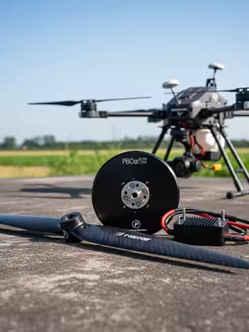 T-MOTOR P80 III MS Series Brushless Motor KV100 KV120 for Agricultural Spraying Drone Heavy Lift Multicopter Propulsion System