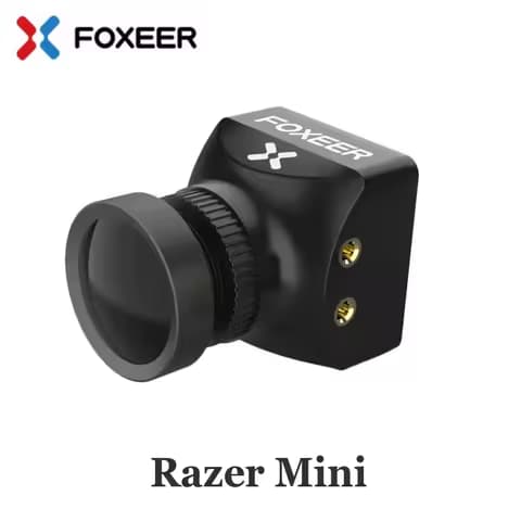 Foxeer Razer Mini V2 HD 5MP 2.1mm M12 Lens 1200TVL Standard FPV Camera NTSC PAL Switchable 4ms Latency 22*22mm for FPV Drone