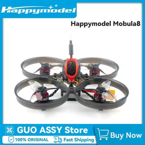 Happymodel Mobula8 1-2S 85mm Micro FPV Mobula 8 Quadcopter