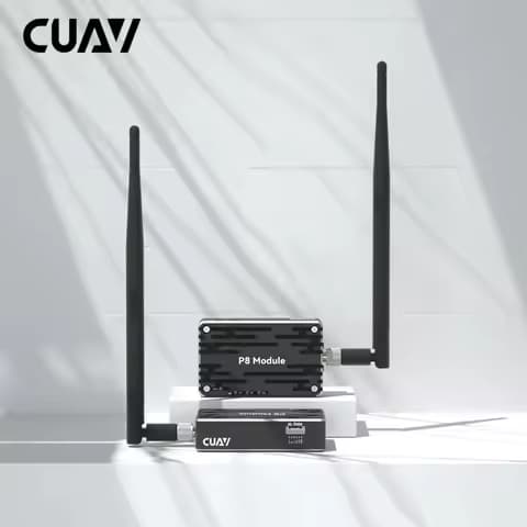 CUAV P8 Radio Telemetry Module Set 900MHz UAV Long Range Data Link for PX4 Pixhawk Flight Controller Ground Station Sky Air Unit