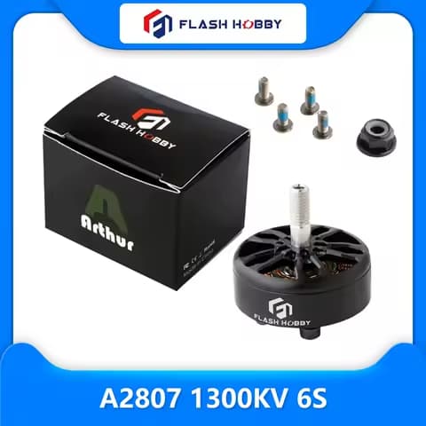 FLASHHOBBY A2807 2807 1300KV 6S Brushless Motor for RC FPV Freestyle 7inch Long Range LR7 Drone DIY Parts