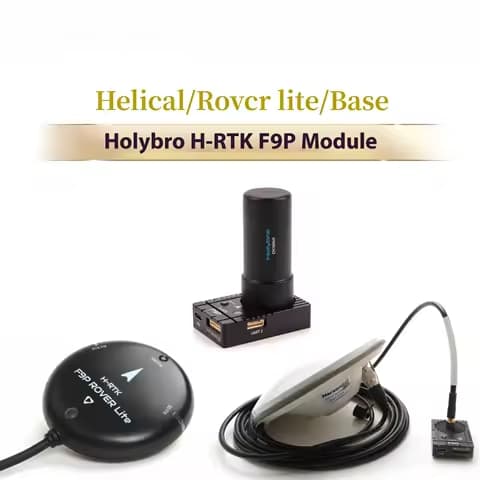 Holybro H-RTK F9P GPS Differential Centimeter Level Positioning Surveying PX4 Pixhawk6 Flight Control