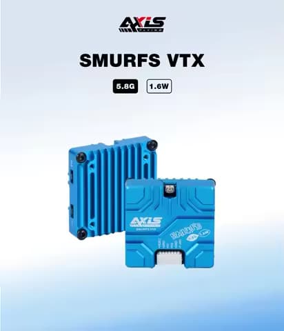 Axisflying VTX 5.8G 1.6W Analog image transmission, long range VTX for FPV Freestyle RC Long Range Drone 5/7/10inch