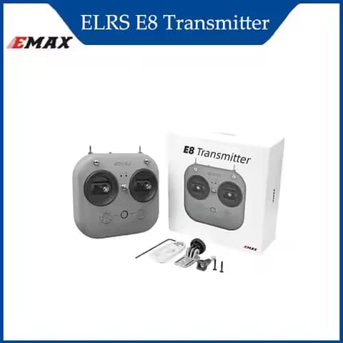 EMAX Tinyhawk III PLUS Spare Parts E8 2.4GHz 8CH Radio Transmitter Remote Controller ELRS 2.4G Protocol - 2.4G ELRS RC Parts