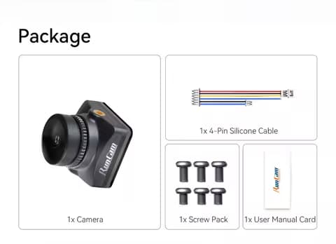 RunCam Phoenix 2 SP V5 Upgraded Night Version View for Night and Low Light Flying FPV Camera